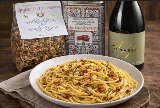spaghetti aglio olio peperoncino