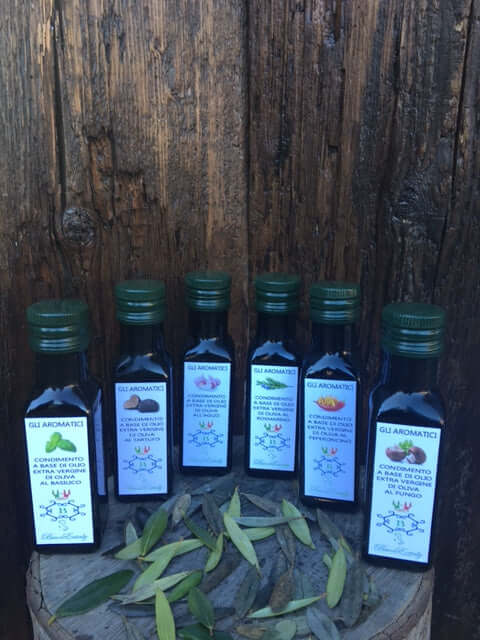 aromatische olijfolie extra vergine  met citroen